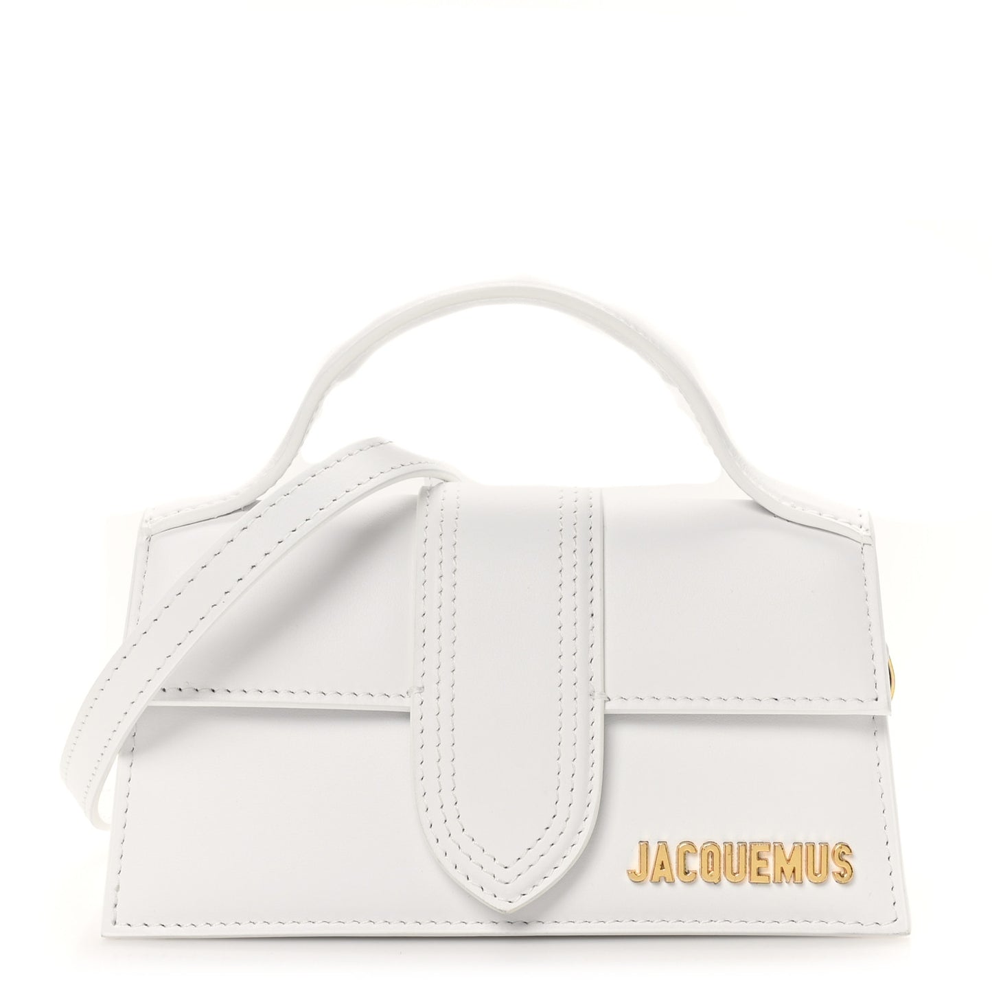 Smooth Calfskin Le Bambino White