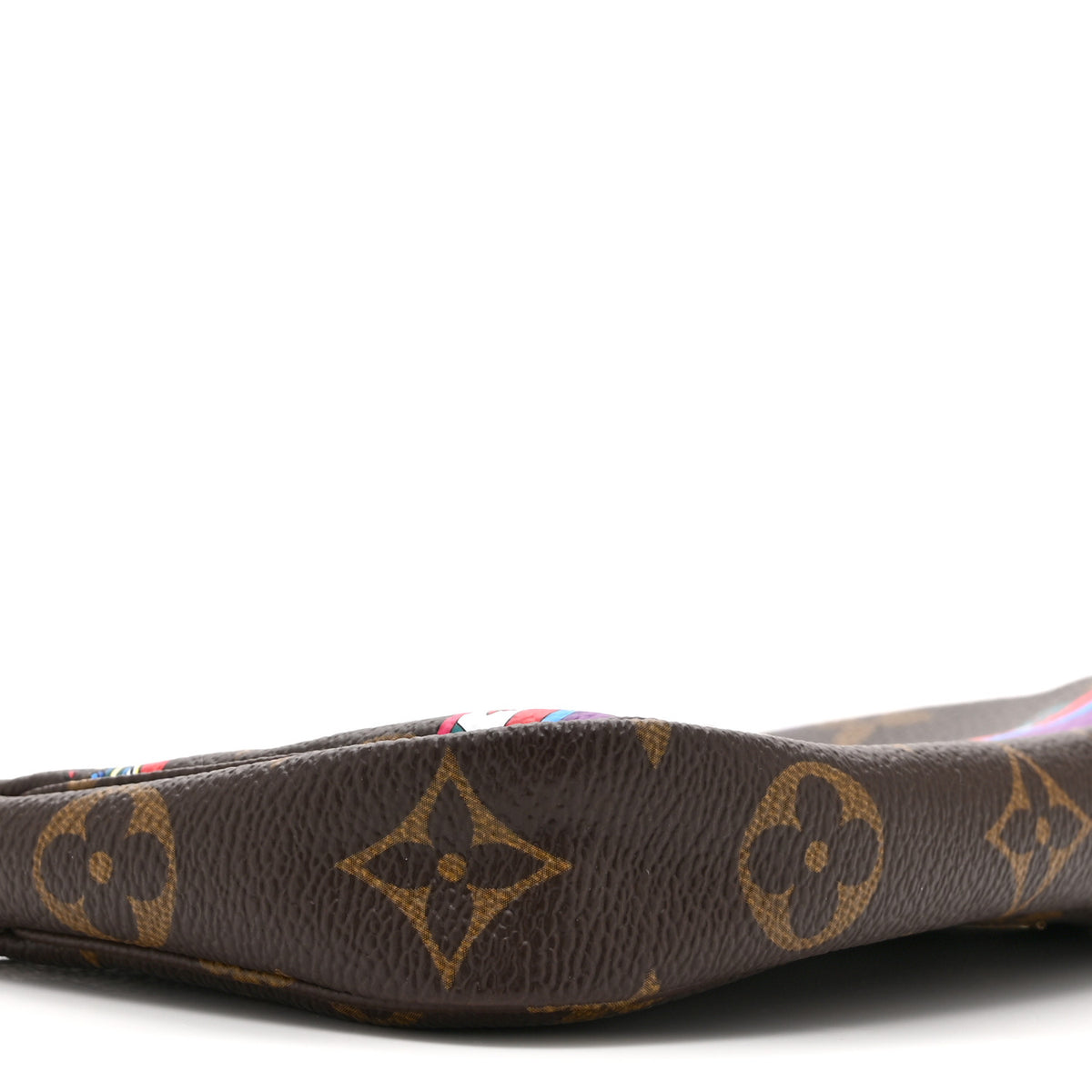 Louis Vuitton Monogram 2020 Christmas Animation Bumper Cars Mini Pochette Accessories Coquelicot 9 of 11
