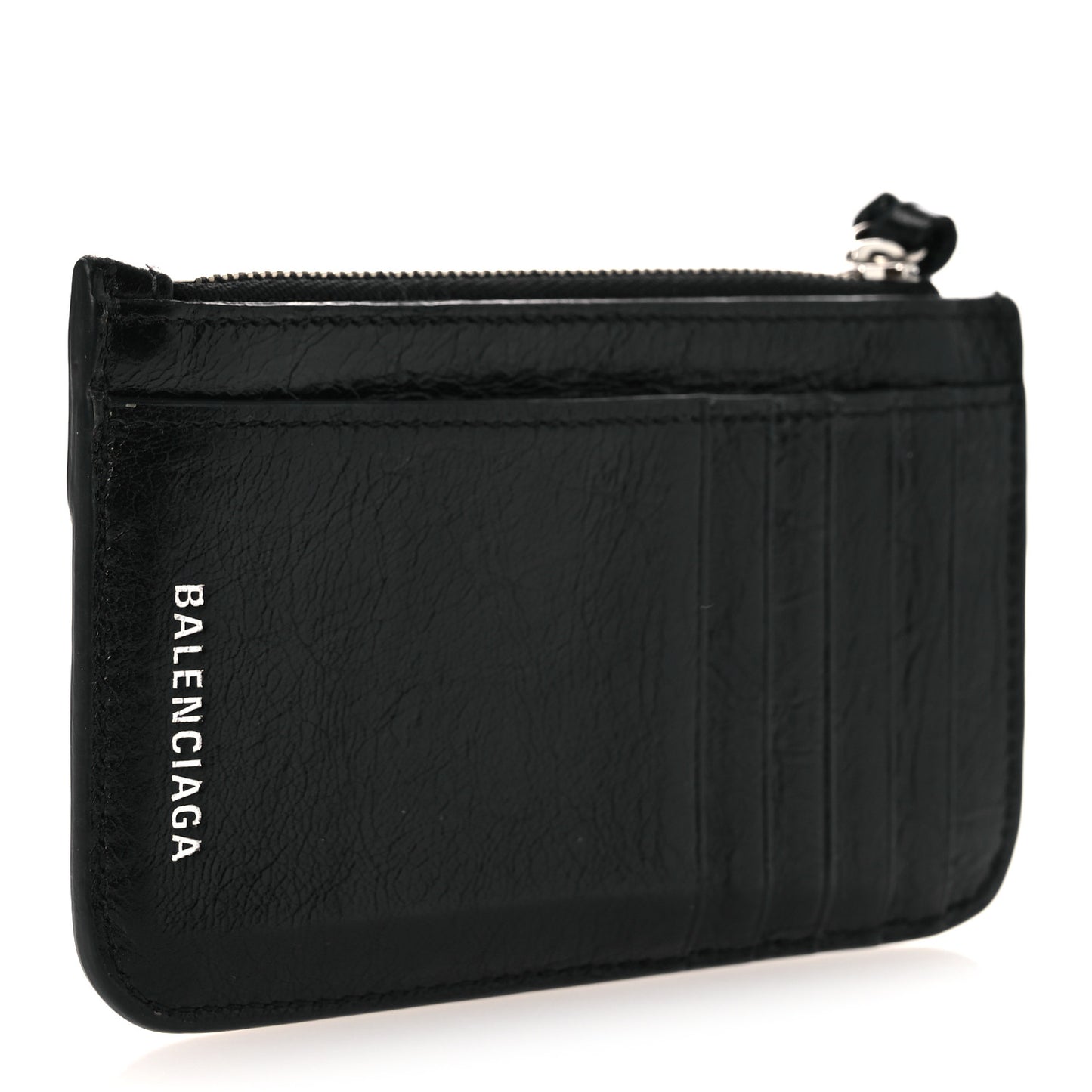 Agneau Le Cagole Coin Card Holder Black