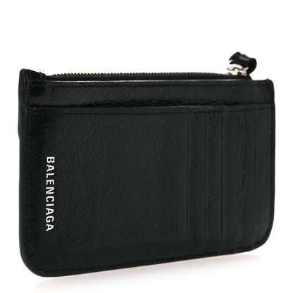 Balenciaga Agneau Le Cagole Coin Card Holder Black 3 of 8