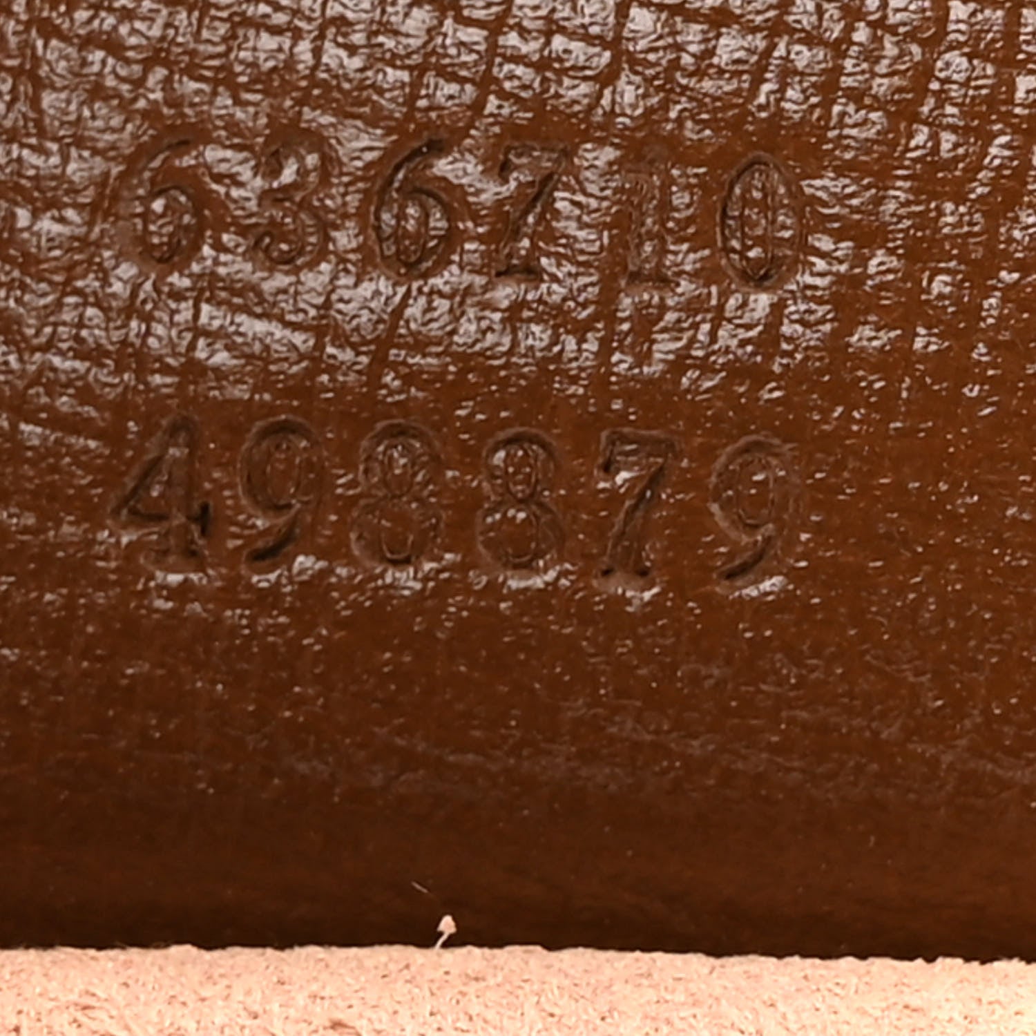Gucci GG Supreme Monogram Azalea Calfskin Web Medium Jackie 1961 Hobo Beige Ebony Brown Sugar 7 of 11