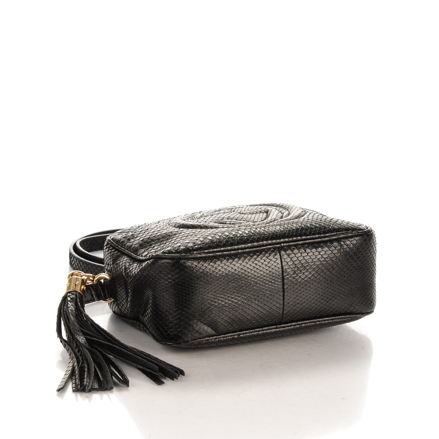 Gucci Python Small Soho Disco Bag Black 4 of 7