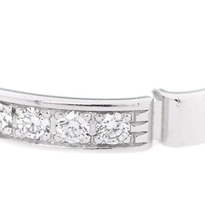 Cartier 18K White Gold Diamond Maillon Panthere Wedding Band Ring 47 4 4 of 6