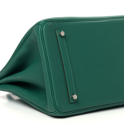 Hermes Togo Birkin 35 Malachite 7 of 9