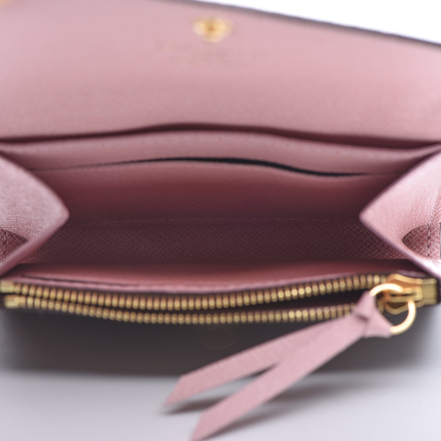 Monogram Rosalie Coin Purse Rose Ballerine