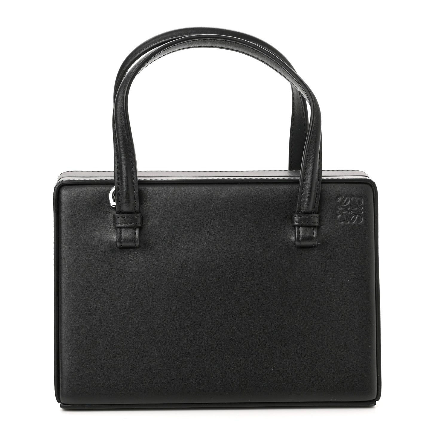 Calfskin Small Postal Bag Black