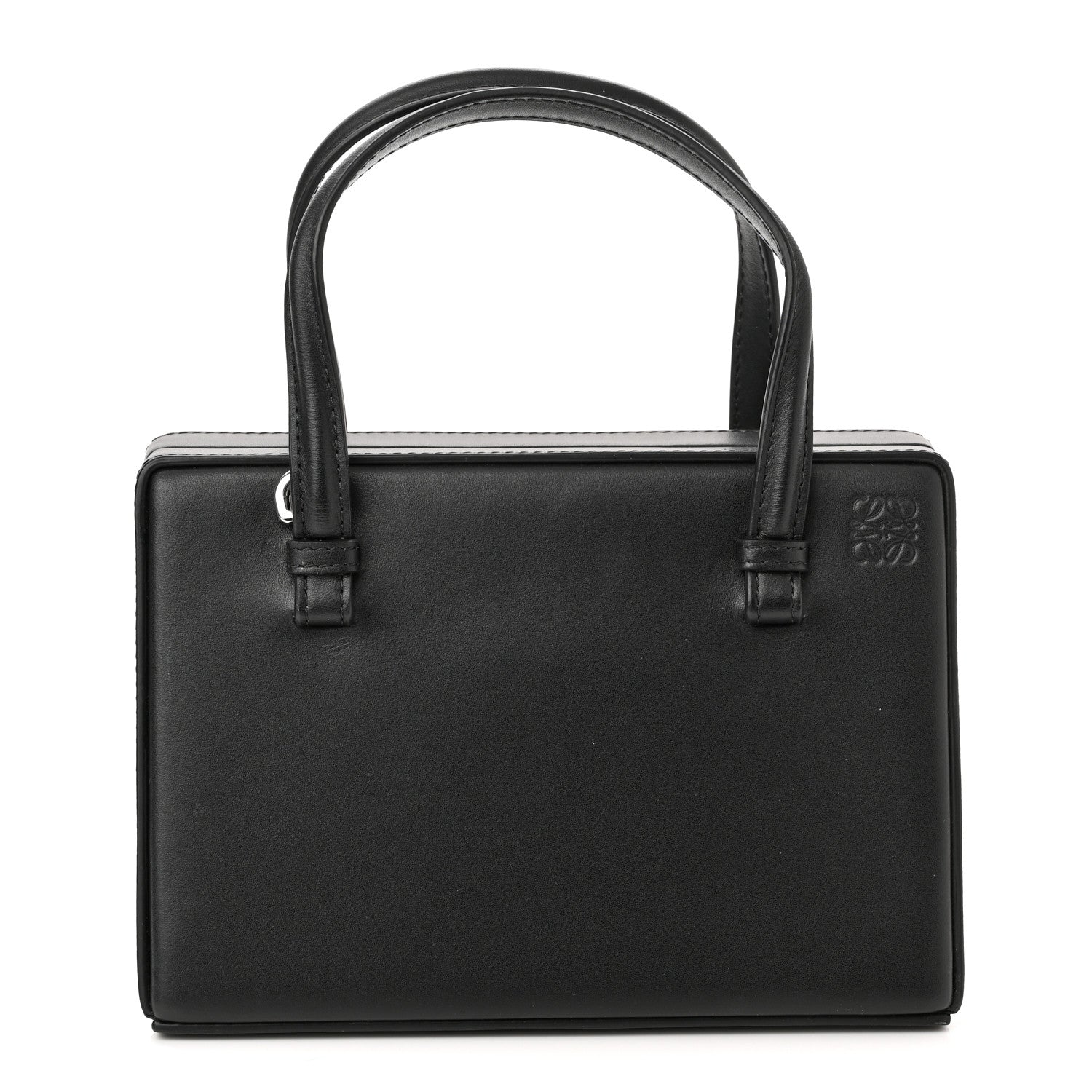 Loewe Calfskin Small Postal Bag Black 1 of 9