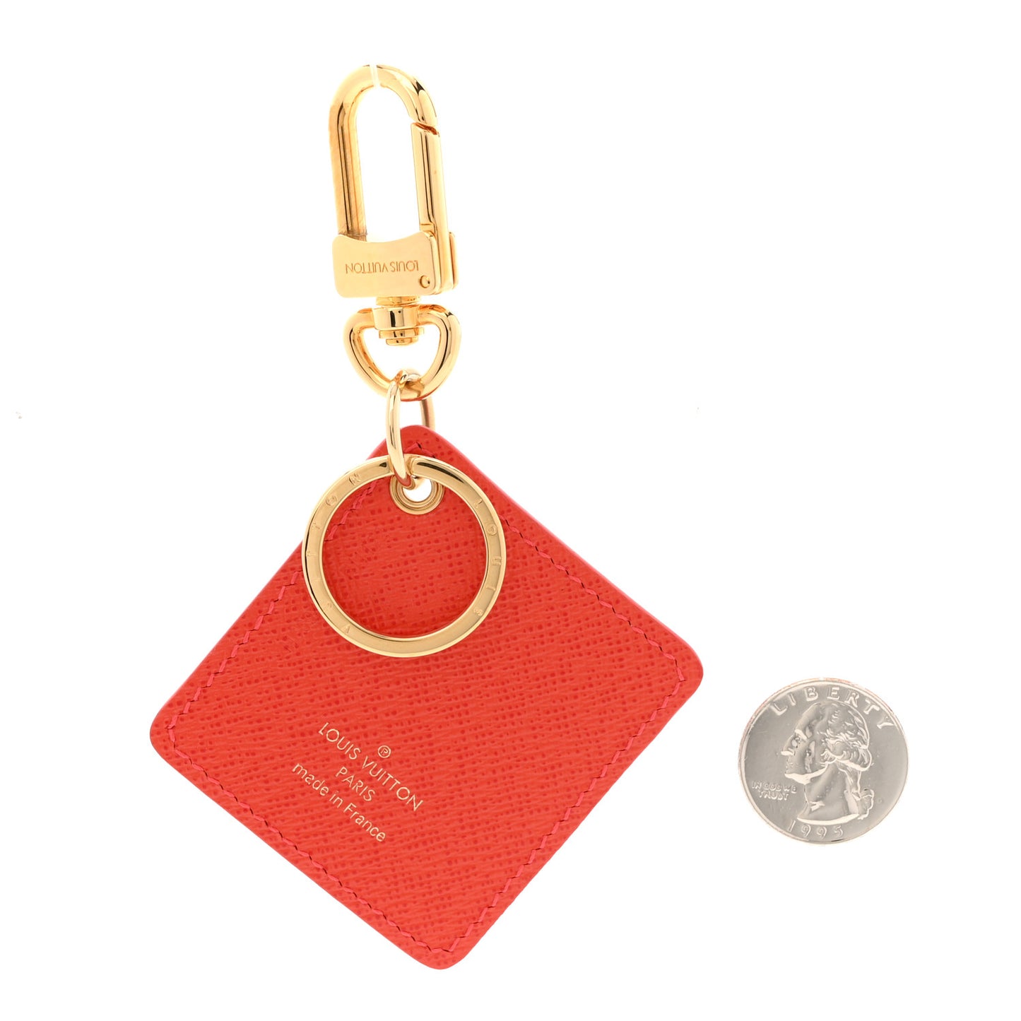 Monogram Illustre Groom Bag Charm Key Ring