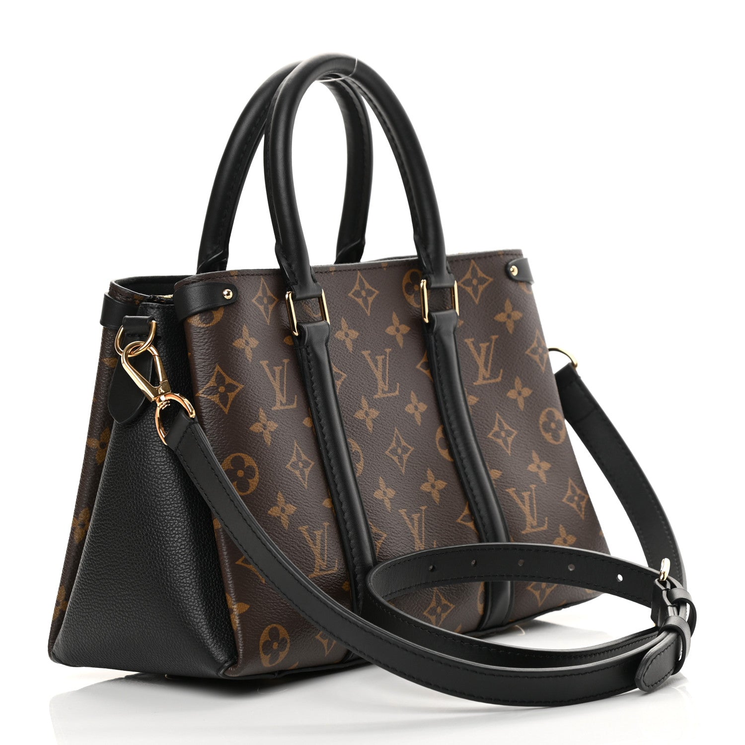 Louis Vuitton Monogram Soufflot BB Black 3 of 16