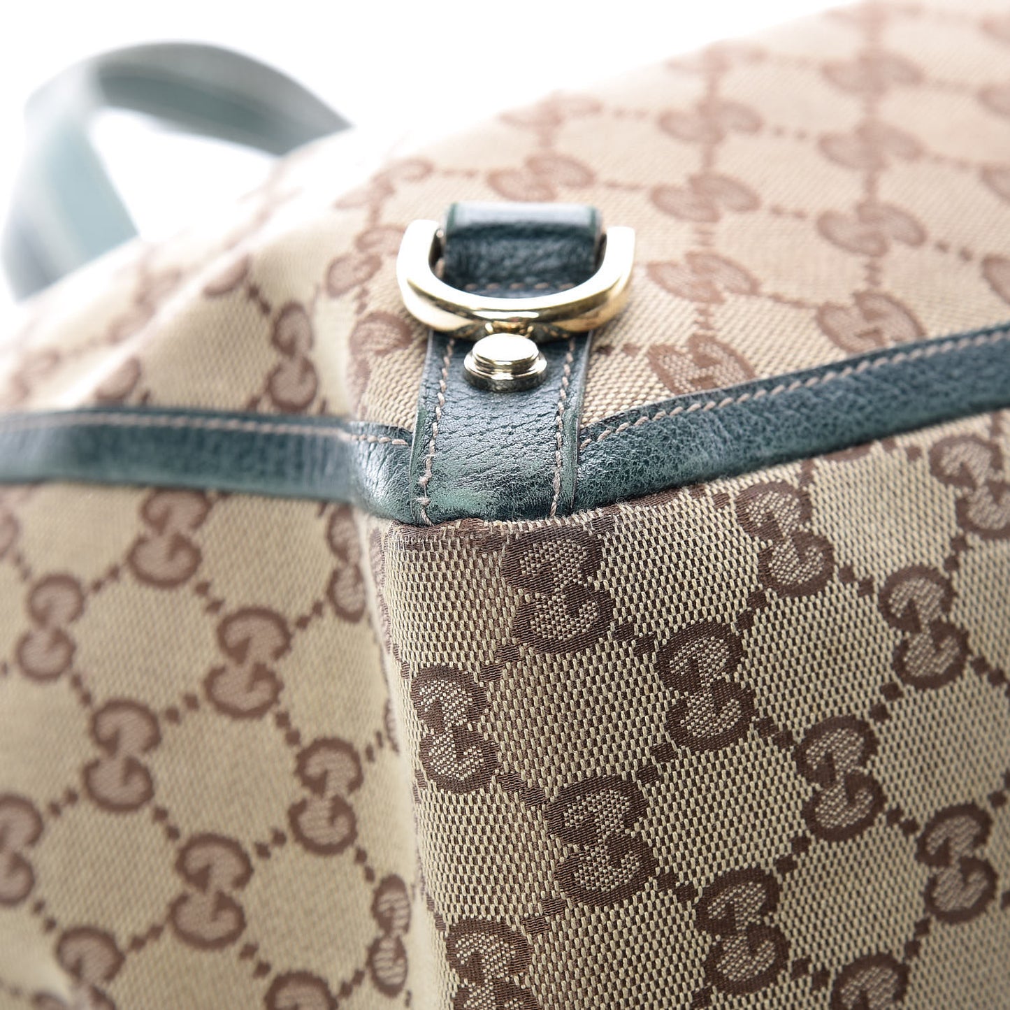 Monogram Large Abbey Tote Green