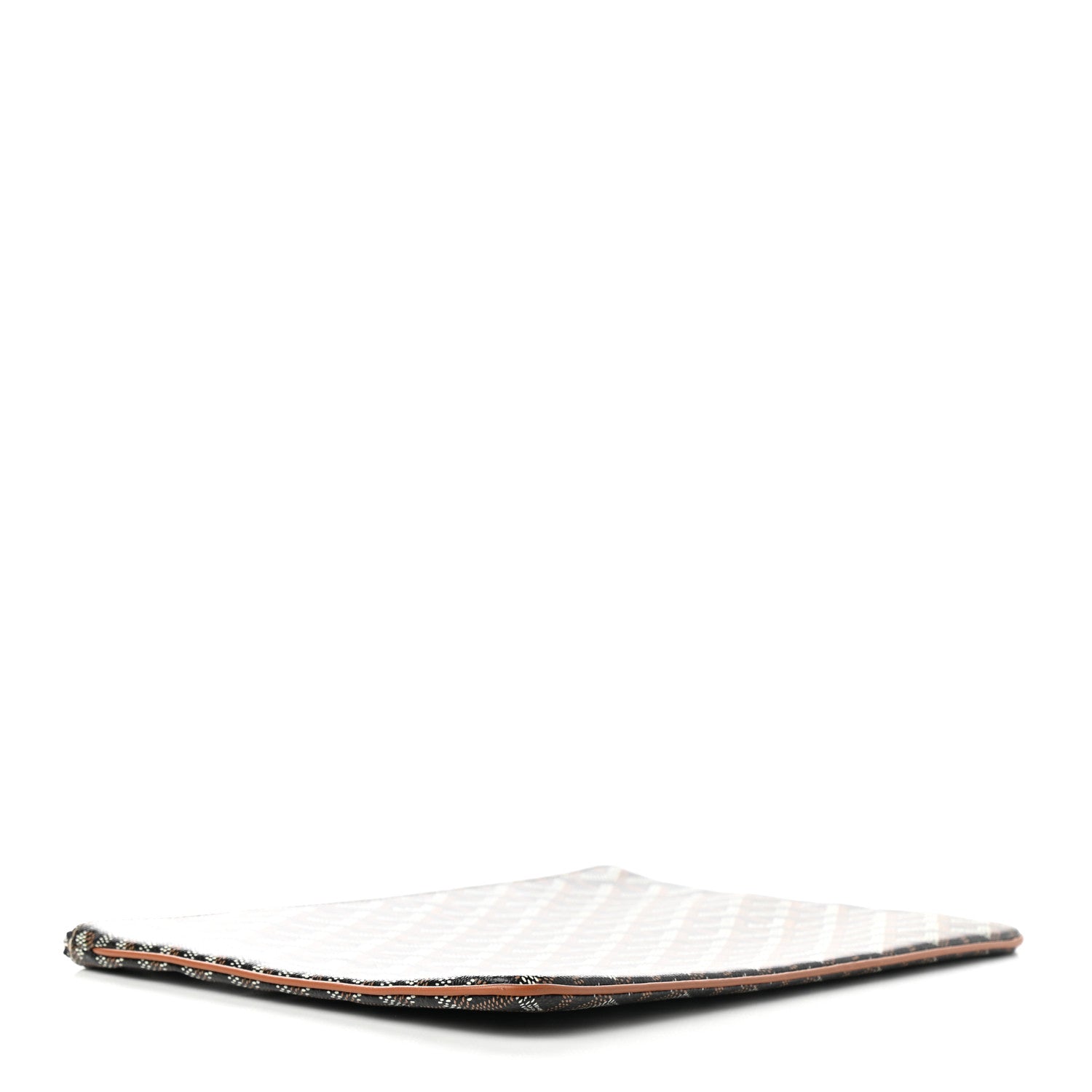 Goyard Goyardine Senat Pochette MM Black Gold 4 of 7