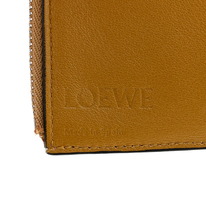 Loewe Grained Calfskin Small Vertical Wallet Iceberg Citronelle 6 of 7