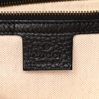 Gucci Pebbled Calfskin Large Ride Shoulder Bag Black 6 of 10