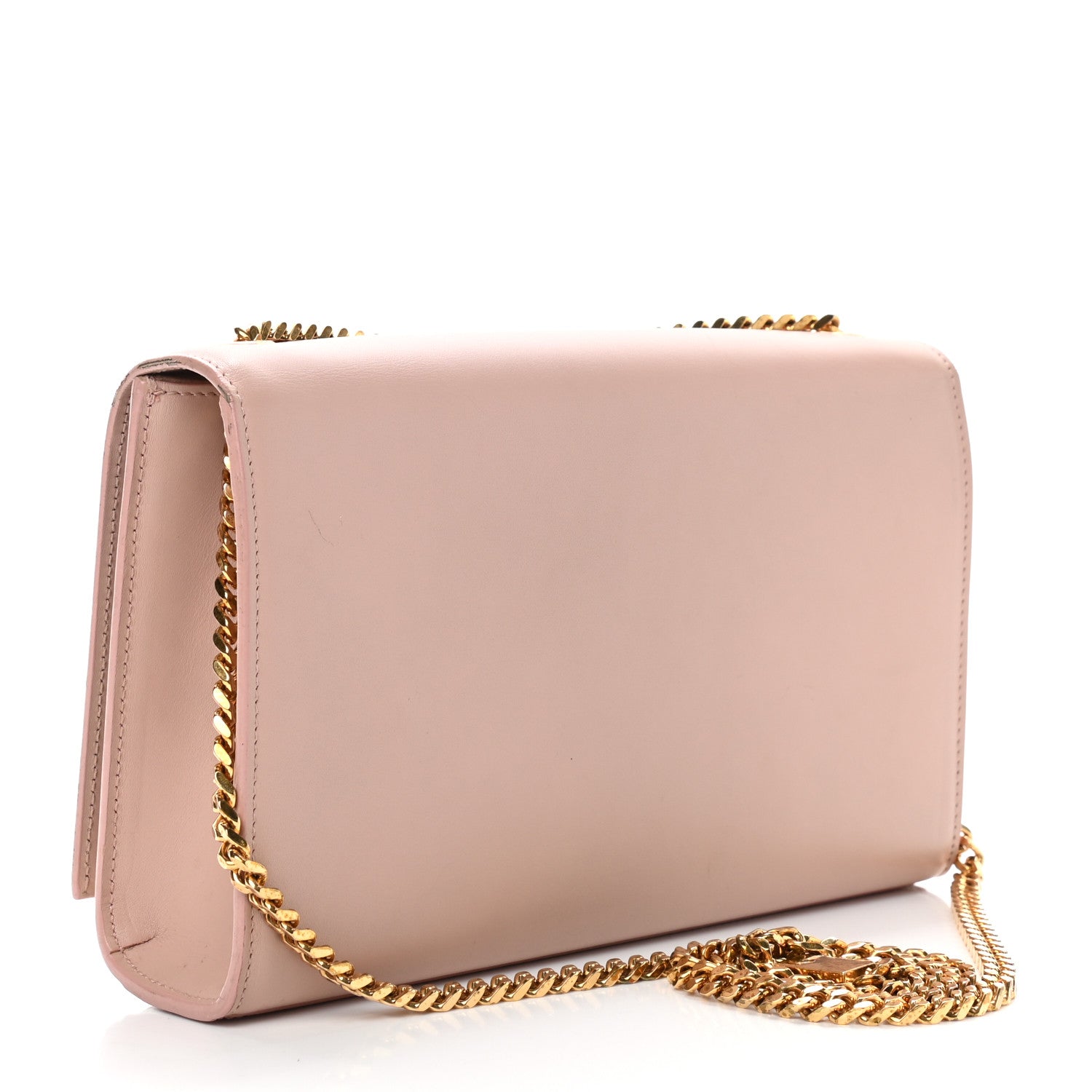 Saint Laurent Smooth Calfskin Medium Classic Monogram Kate Tassel Satchel Pink 3 of 15