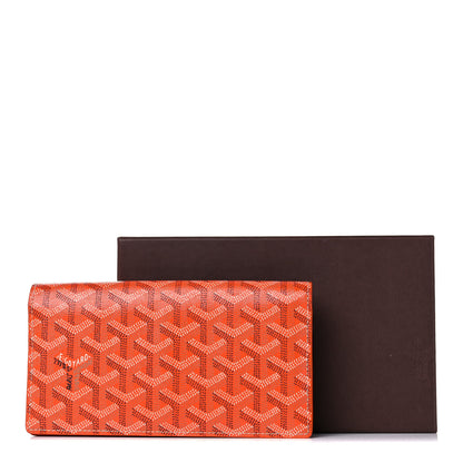 Goyard Goyardine Richelieu Wallet Orange 17 of 17