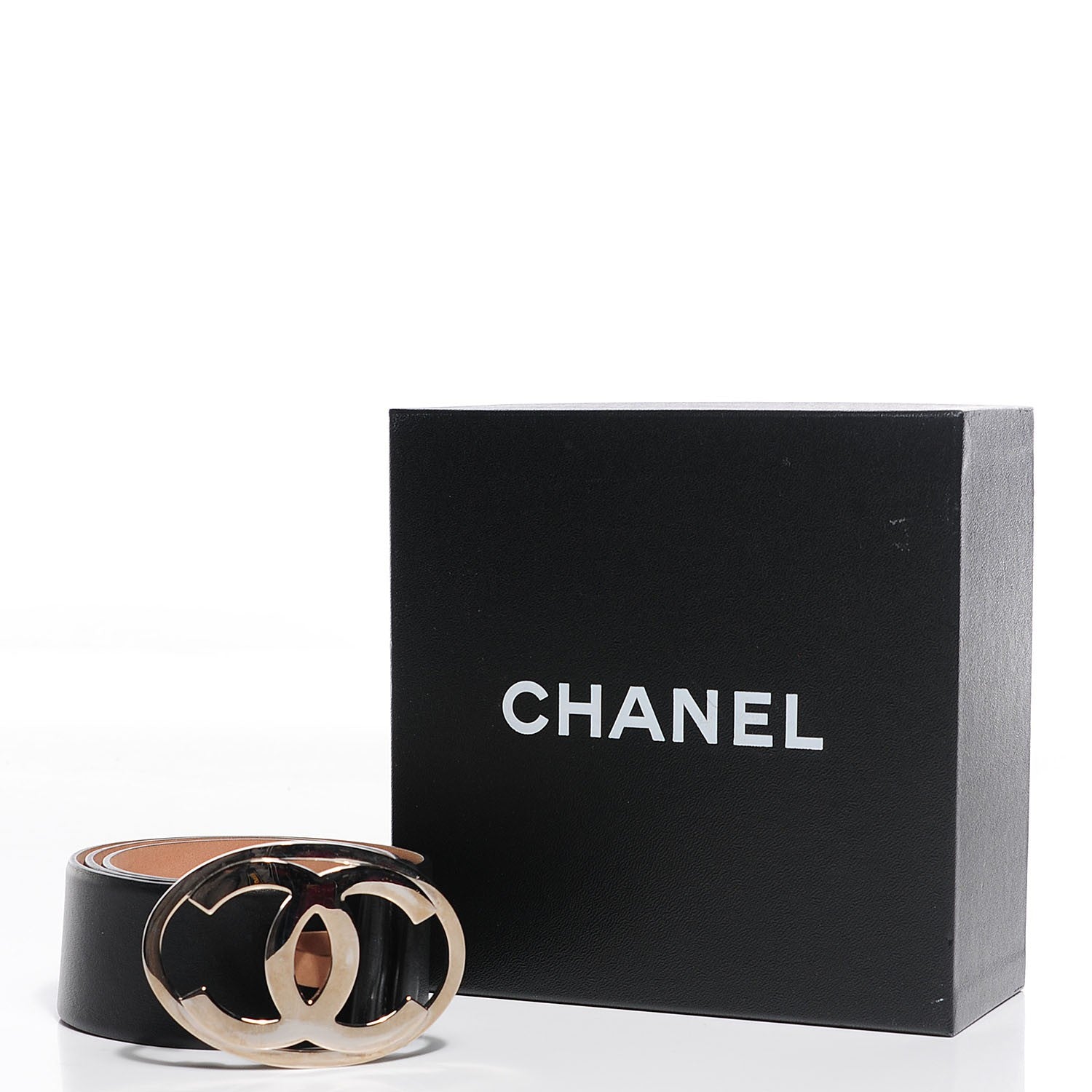 Chanel Calfskin CC Belt 90 36 Black 7 of 7