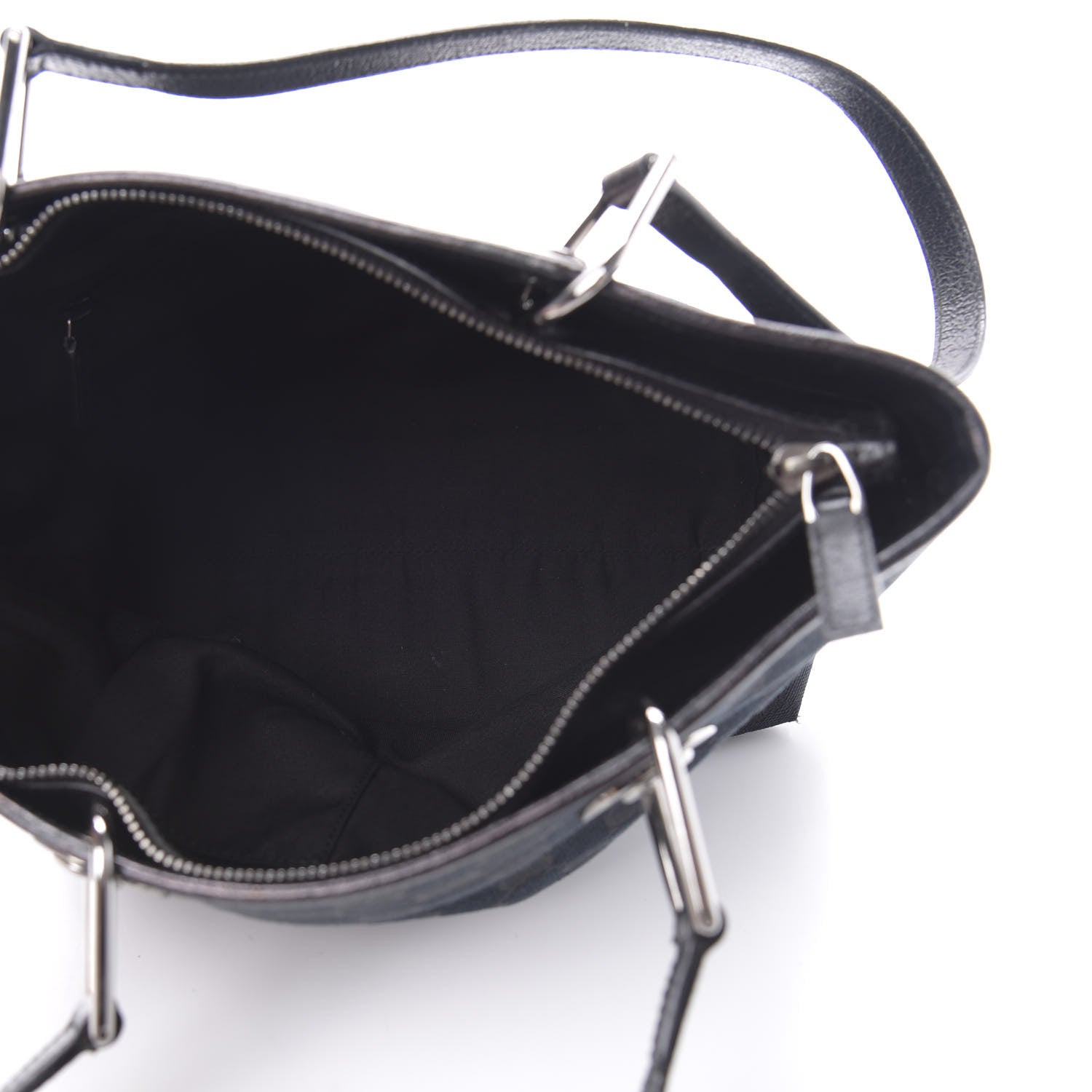 Gucci Monogram Eclipse Tote Black 5 of 13