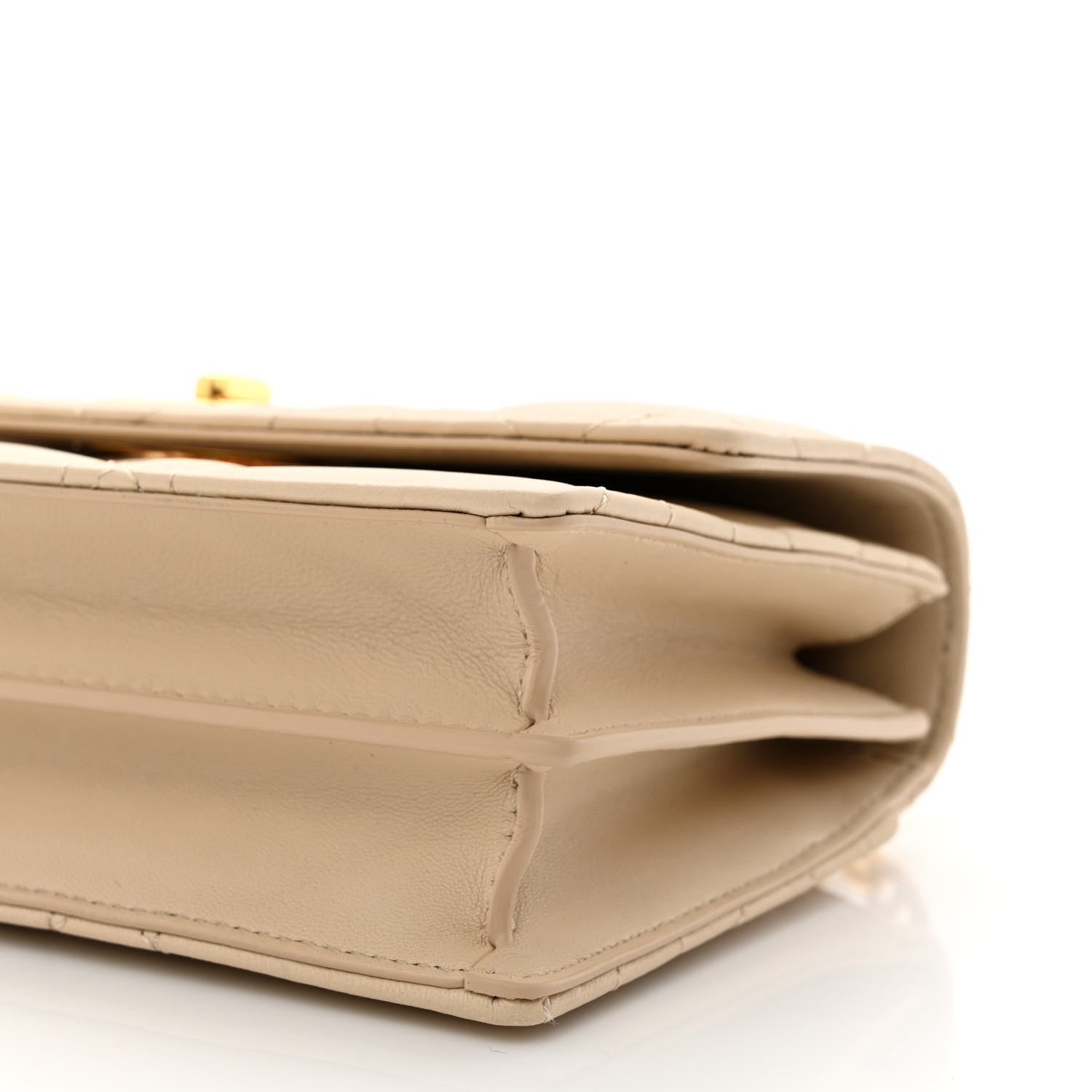 Christian Dior Lambskin Cannage Mini Miss Caro Bag Beige 14 of 15