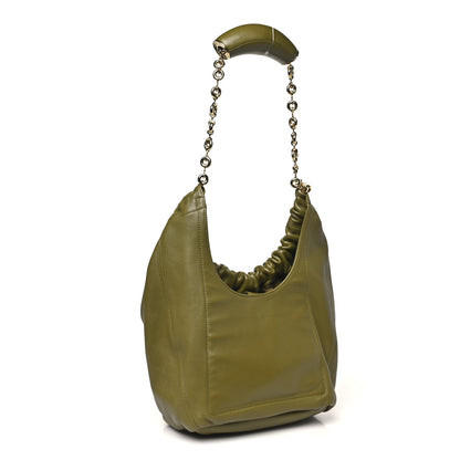 Loewe Mellow Nappa Small Squeeze Bag Olive 3 of 9