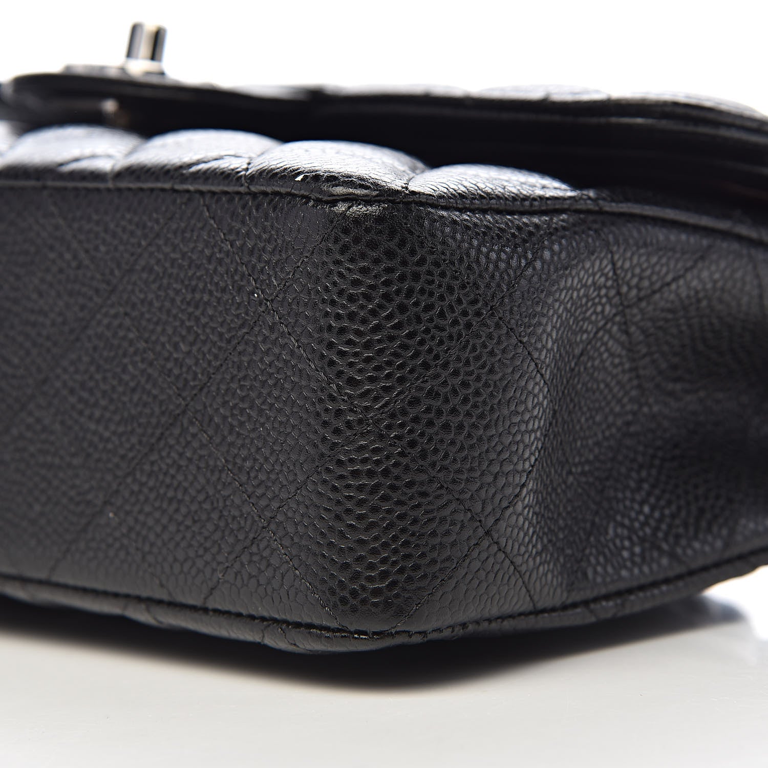 Chanel Caviar Quilted Small Double Flap Black 9 of 10