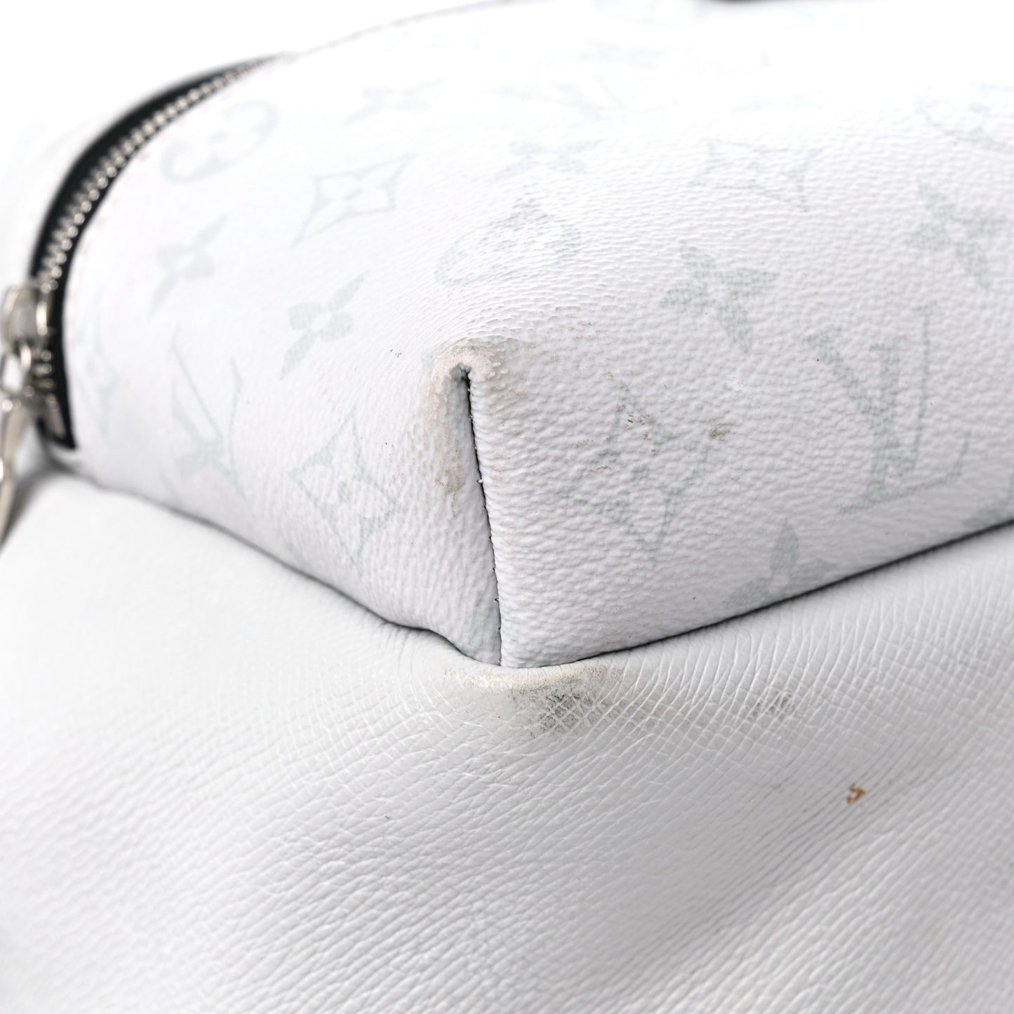 Taiga Monogram Discovery Backpack PM White