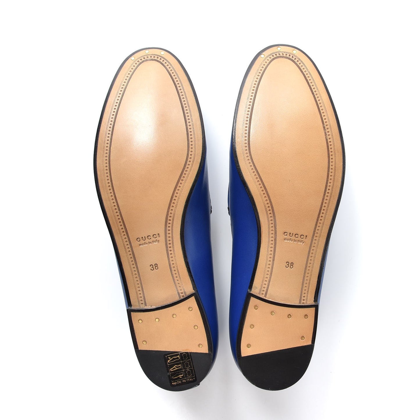 Malaga Kid Womens Jordaan Loafers 38 Electric Blue