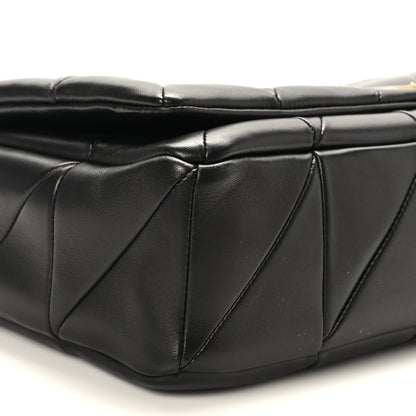 Saint Laurent Lambskin Patchwork Monogram Large Jamie Black 8 of 9
