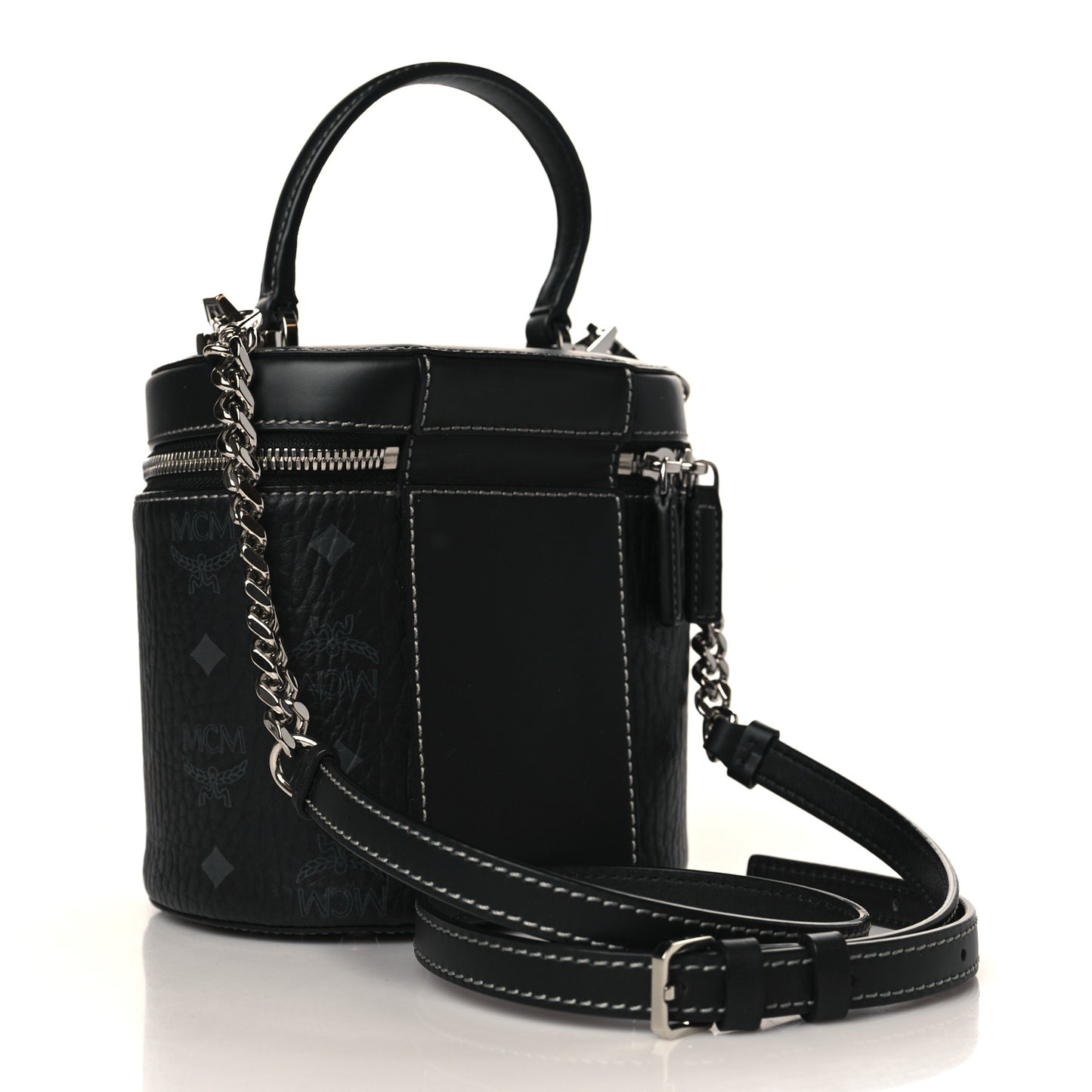 Visetos Small Cylinder Bag Black