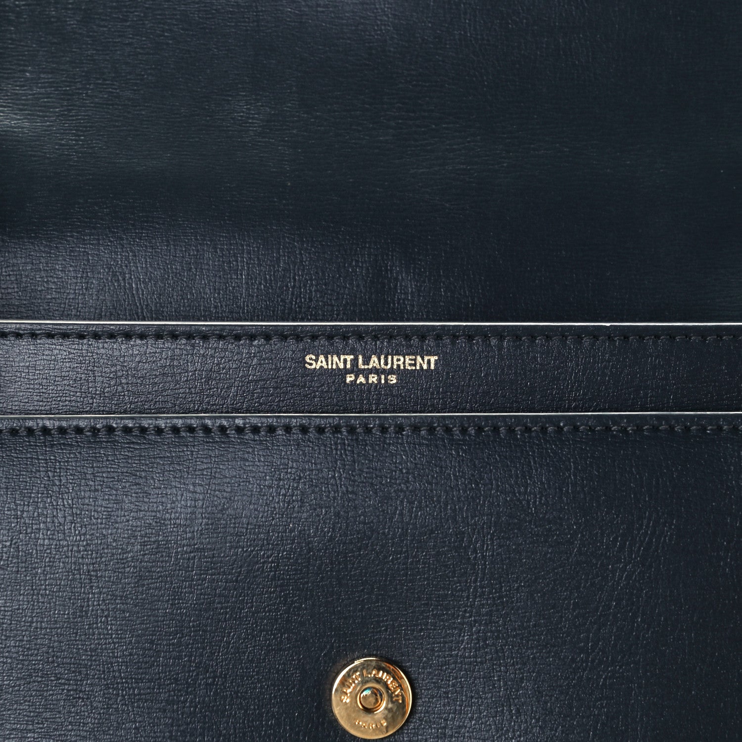 Saint Laurent Calfskin Medium Monogram Sunset Gray 6 of 12