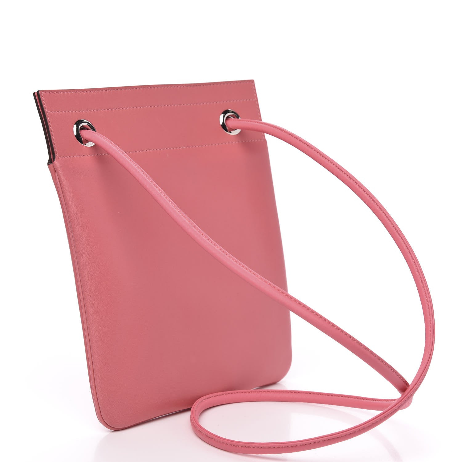 Hermes Milo Lambskin Swift Mini Aline Rose Azalee 3 of 11