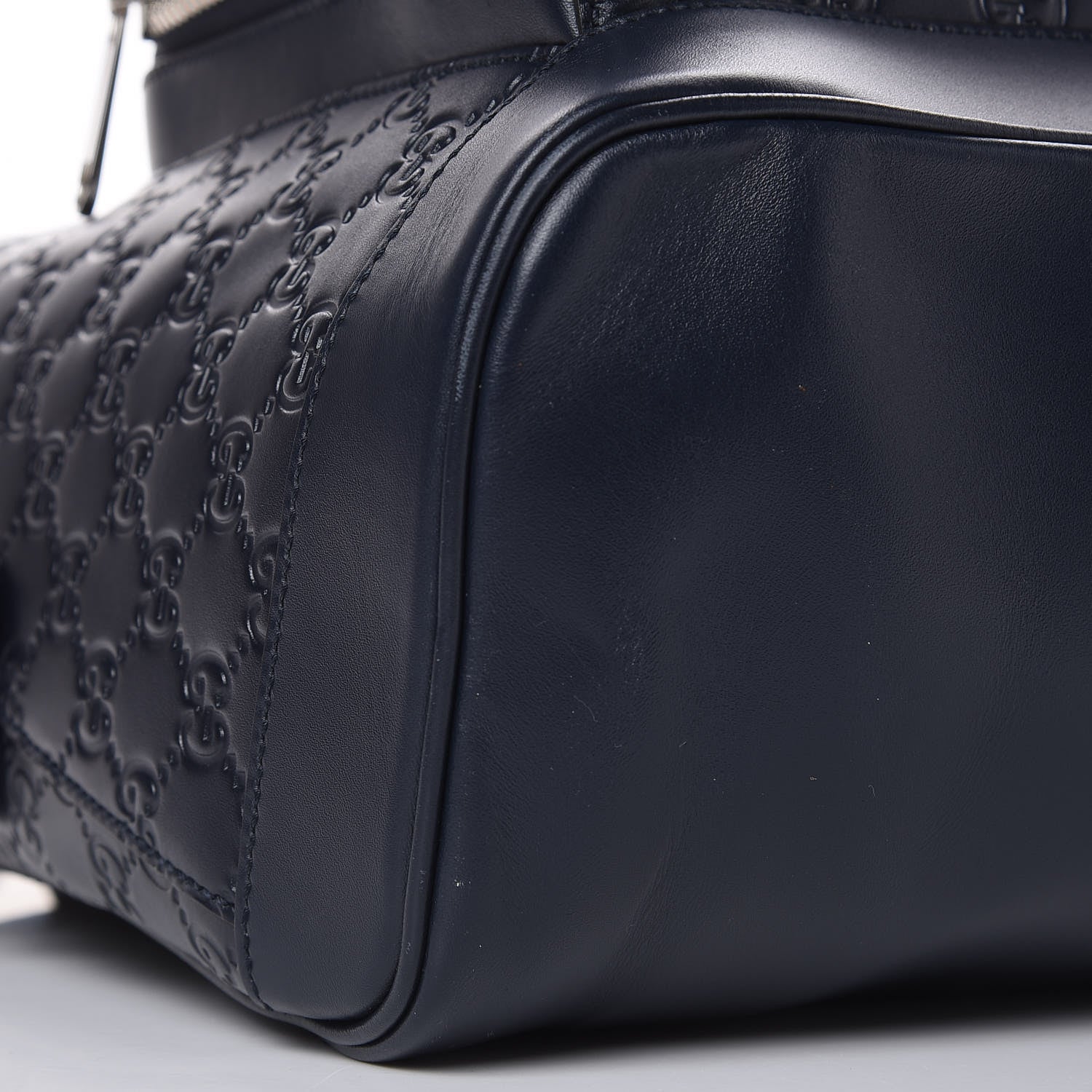 Gucci Guccissima Signature Day Backpack Blue 9 of 10