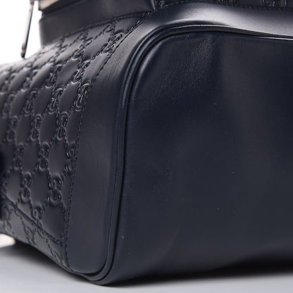 Gucci Guccissima Signature Day Backpack Blue 9 of 10