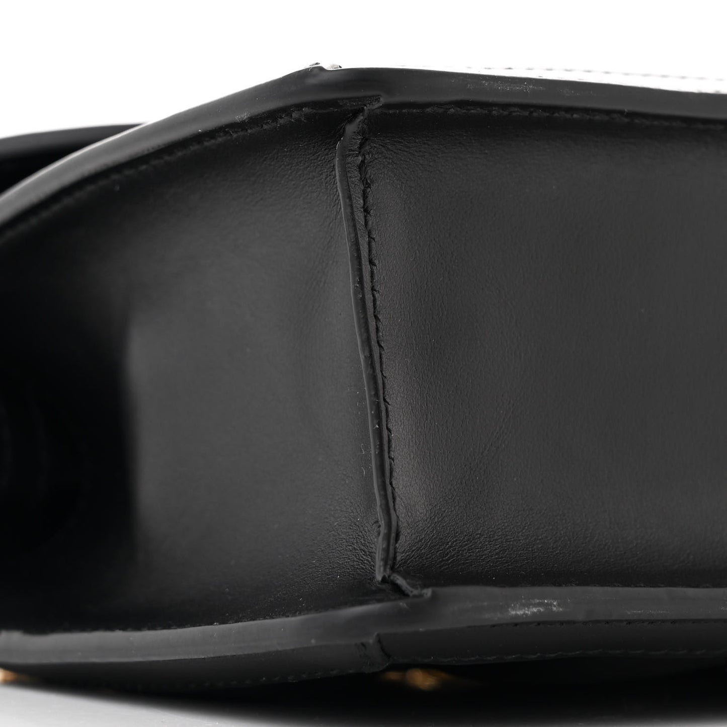 Calfskin GG Matelasse Mini Top Handle Shoulder Bag Black