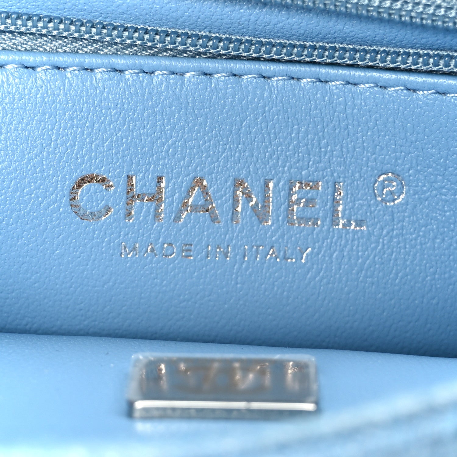 Chanel Denim Quilted Sweetheart Mini Flap Blue 6 of 12