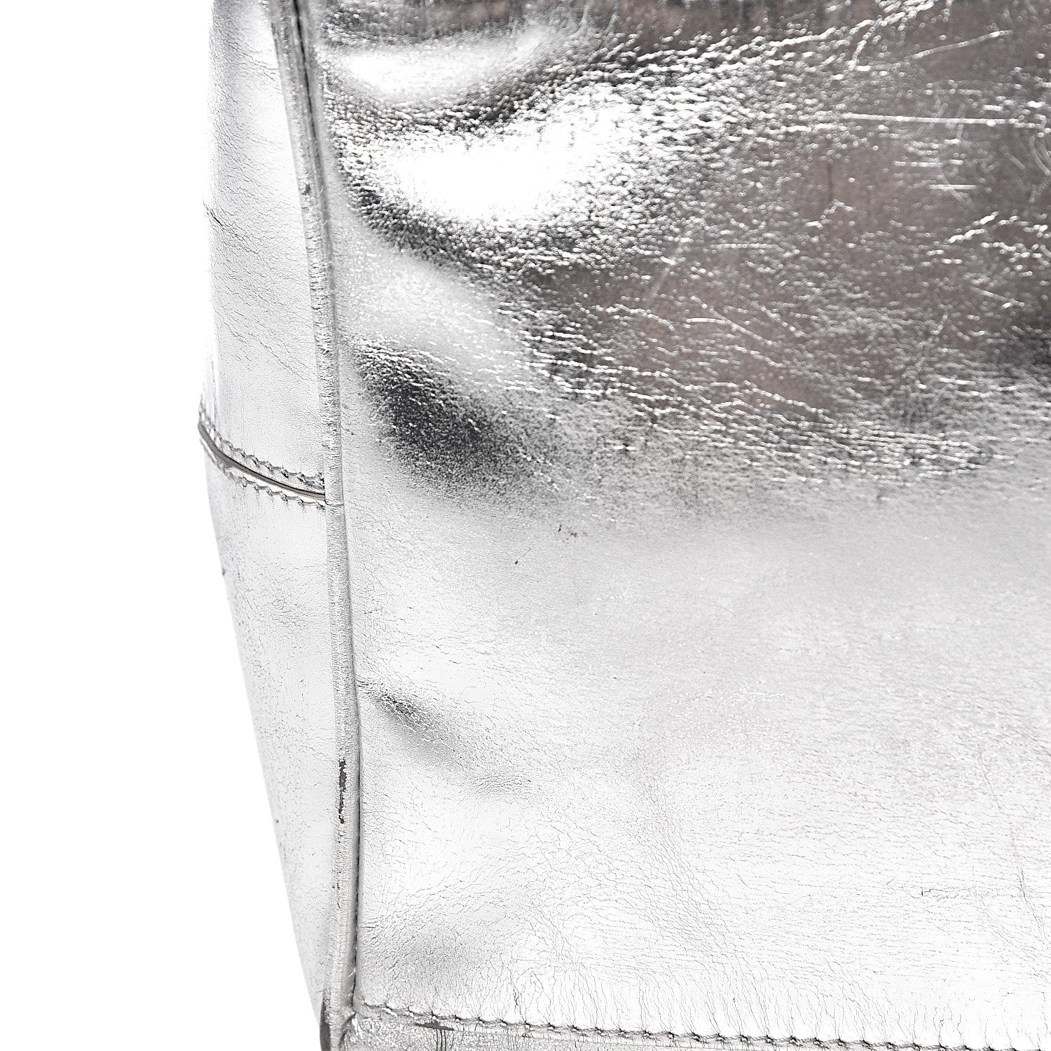 Balenciaga Metallic Calfskin Motocross Classic Hardware Bowling MM Silver Hardware 18 of 20