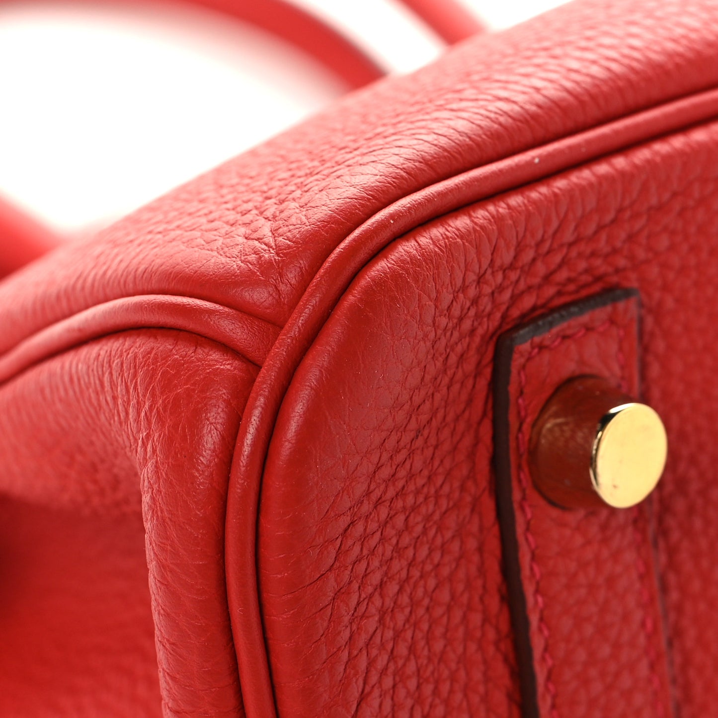 Togo Birkin 30 Rouge Tomate