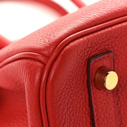 Hermes Togo Birkin 30 Rouge Tomate 9 of 12