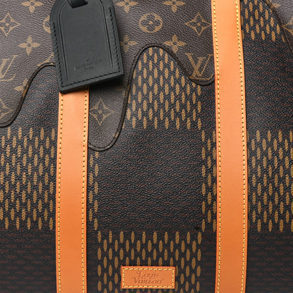 Louis Vuitton x Nigo Giant Damier Ebene Monogram Keepall Bandouliere 50 6 of 8