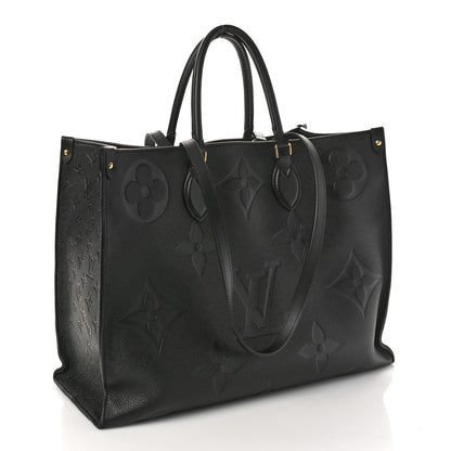Louis Vuitton Empreinte Monogram Giant Onthego GM Black 2 of 9