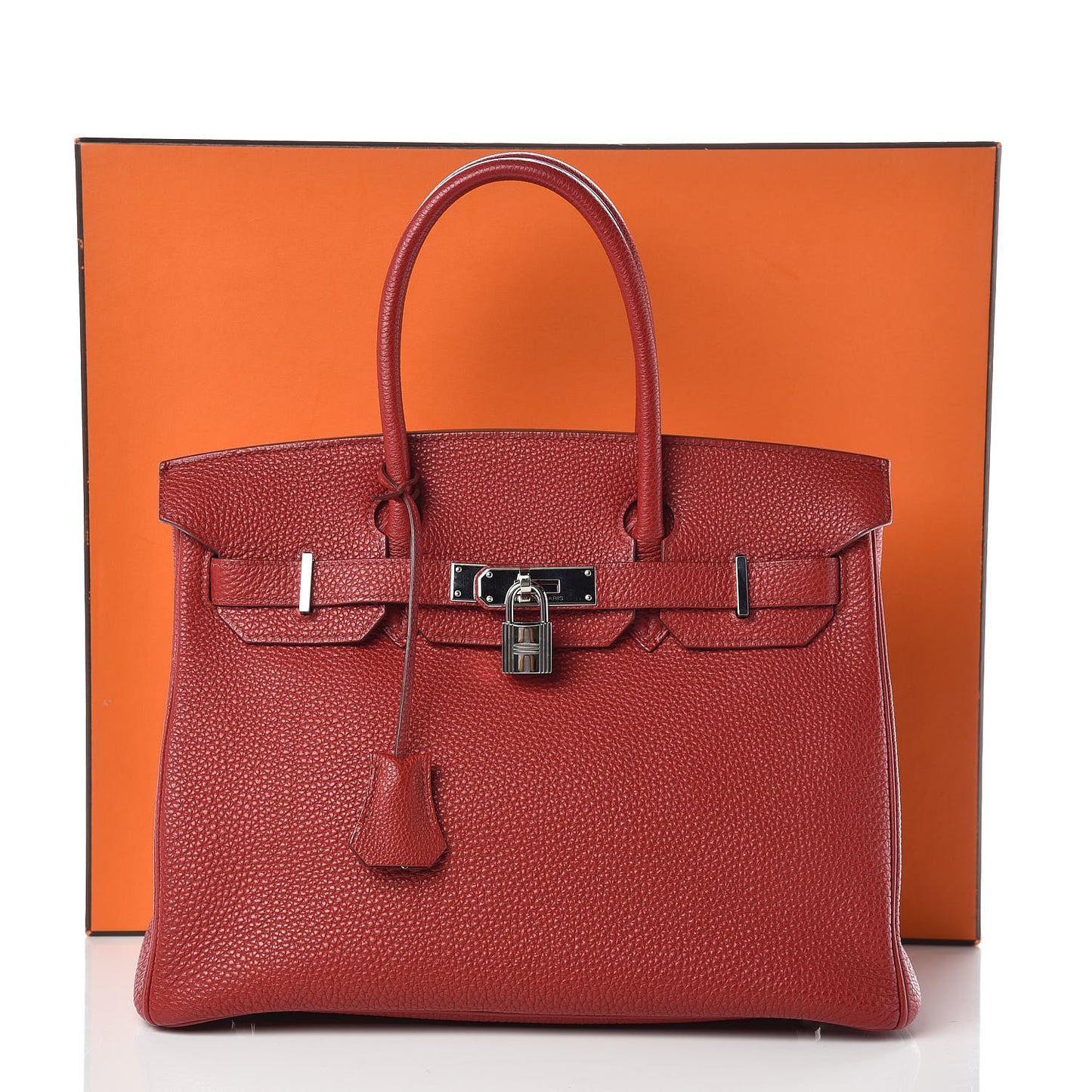 Togo Birkin 30 Rouge Garance