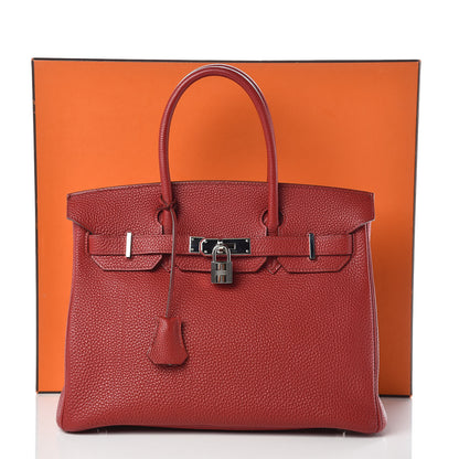 Hermes Togo Birkin 30 Rouge Garance 36 of 36