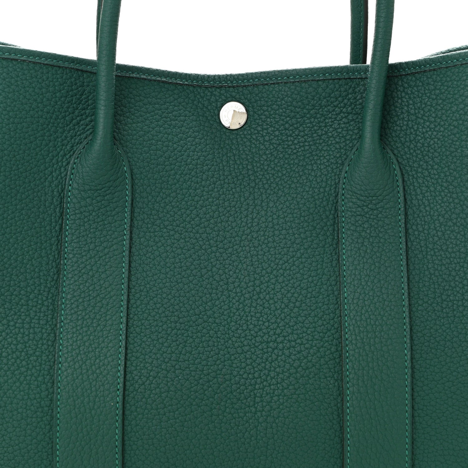 Hermes Negonda Garden Party Tote 36 MM Malachite 8 of 10