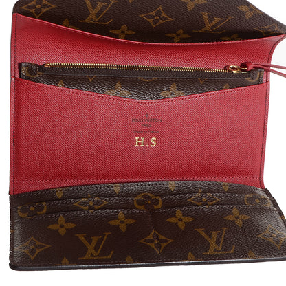 Louis Vuitton Monogram Josephine Wallet Red 7 of 8