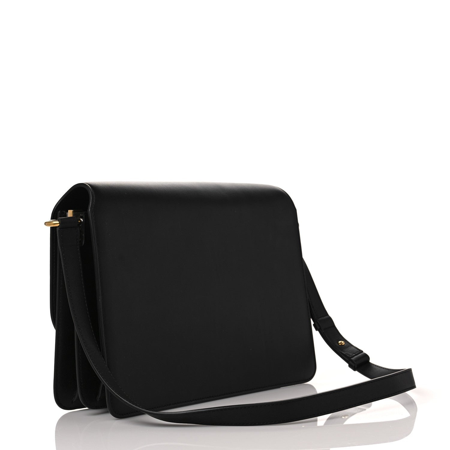 Salvatore Ferragamo Calfskin Joanne Crossbody Black 3 of 10