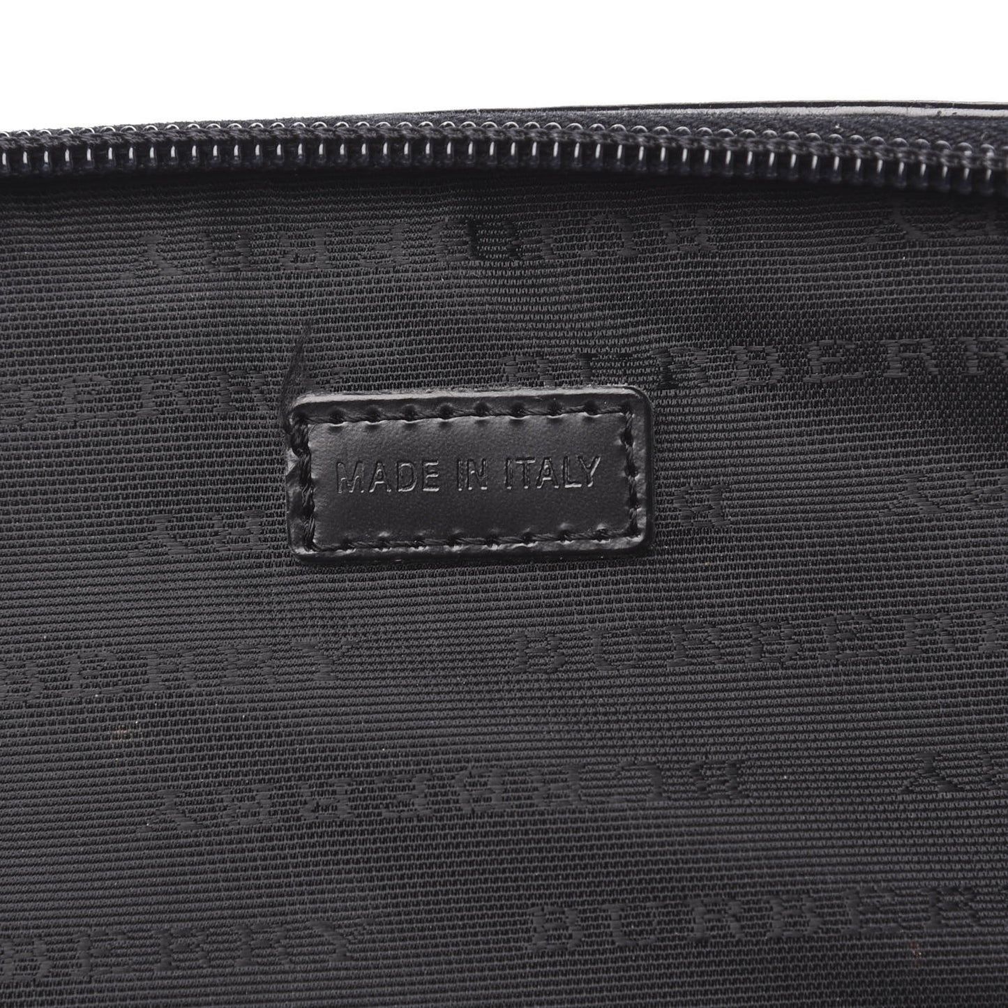 House Check Tote Black