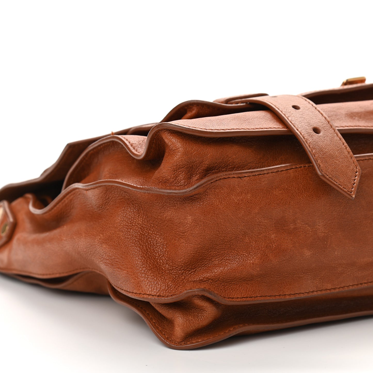 Lambskin Large PS1 Satchel Saddle