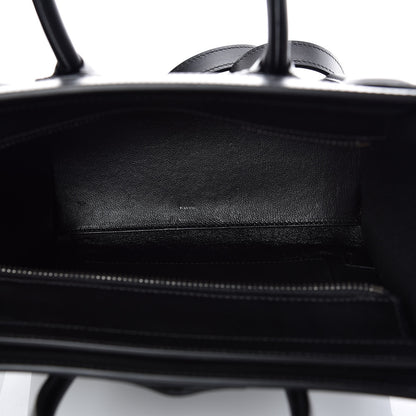 Celine Baby Grained Calfskin Nubuck Tri-color Nano Luggage Anthracite 6 of 10