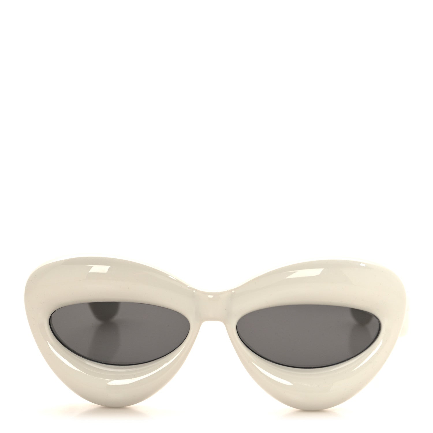 Loewe Acetate Inflated Cat-Eye Sunglasses LW40097I White 2 of 7
