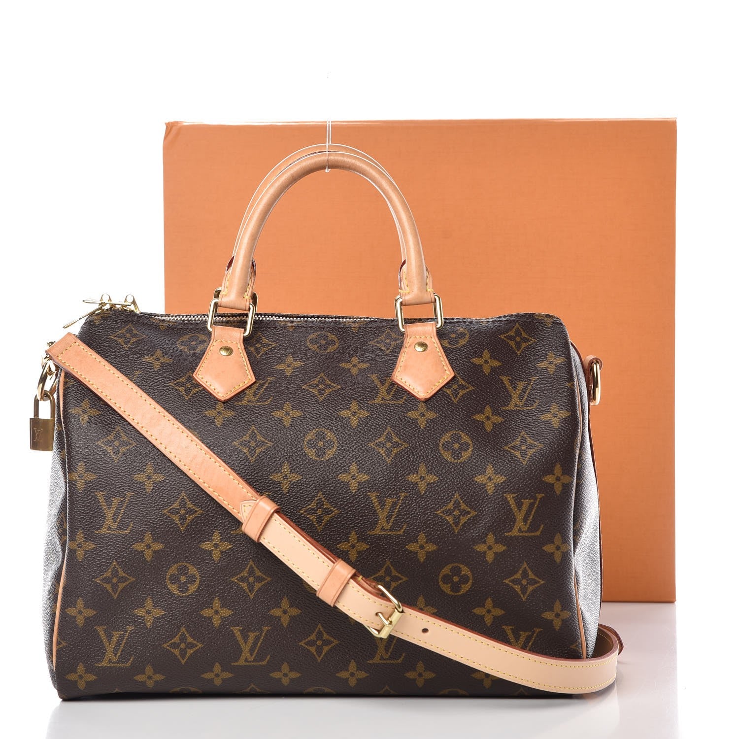 Louis Vuitton Monogram Speedy Bandouliere 30 11 of 11