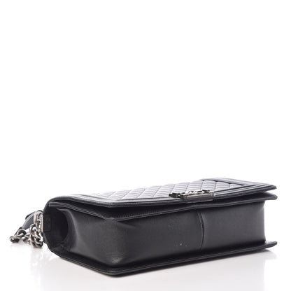 Chanel Caviar Quilted New Medium Boy Flap Black 4 of 10